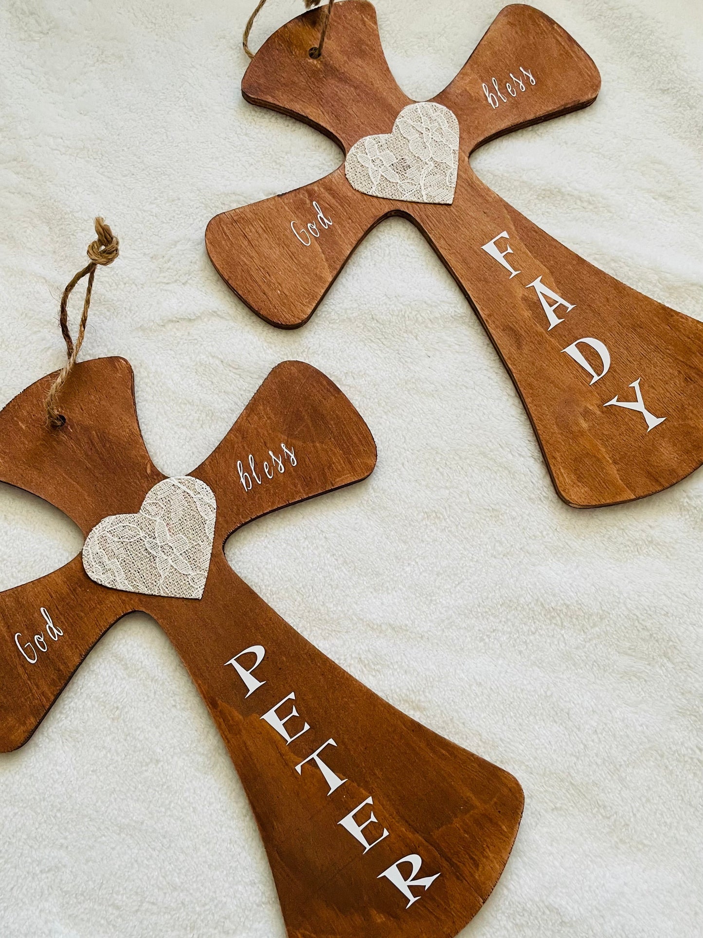 Personalized Cross - Yoyo home decor